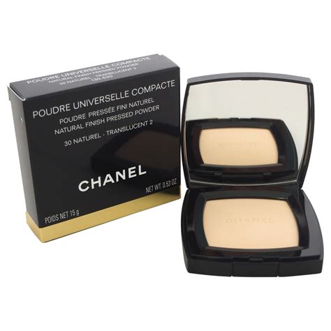 chanel poudre universelle compacte translucent 2|chanel dusting powder with puff.